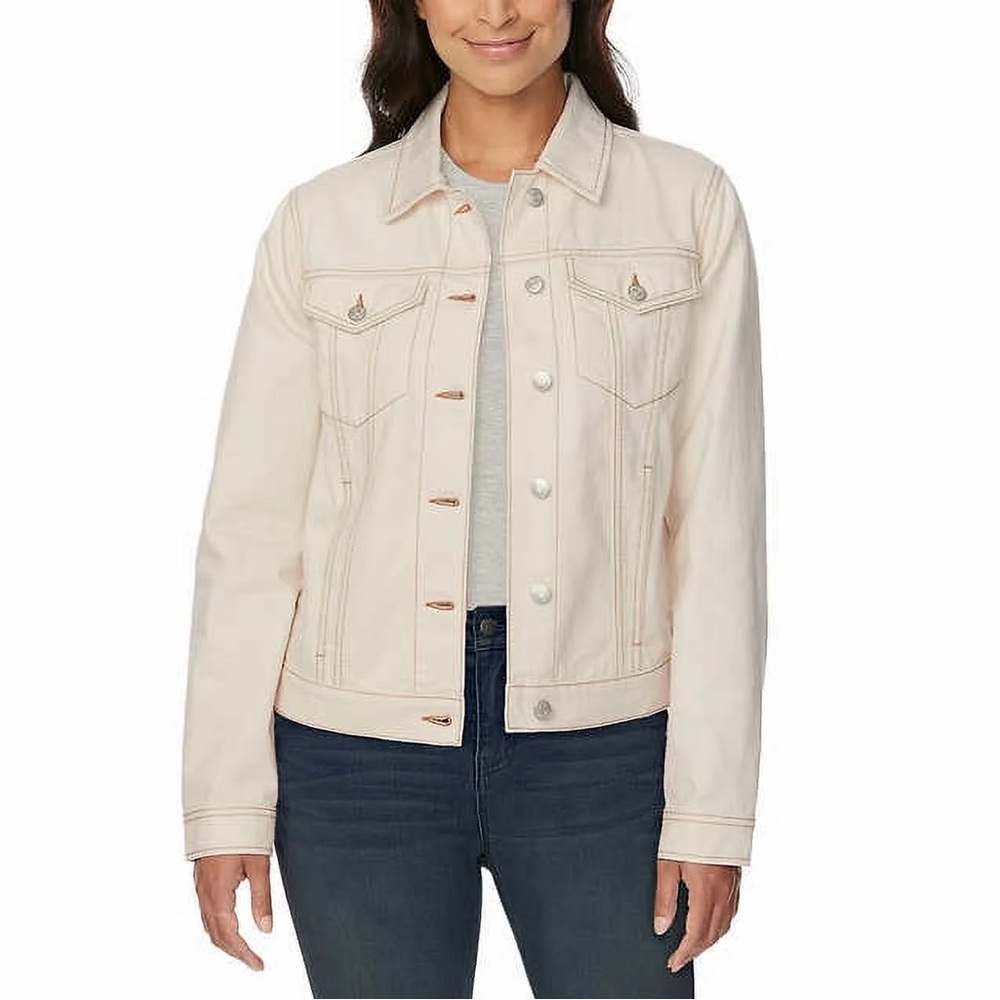 Women's Buffalo David Bitton Off-White Denim Jacket